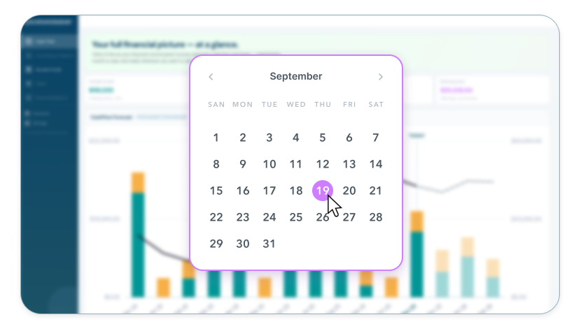 commission advance dashboard