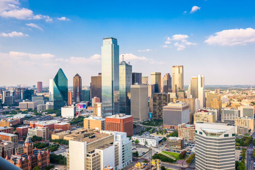 dallas texas skyline